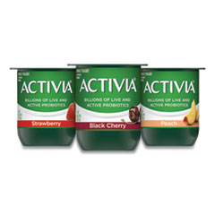 Activia Low Fat Black Cherry Probiotic Yogurt Cups - 4 ct - 16 oz pkg