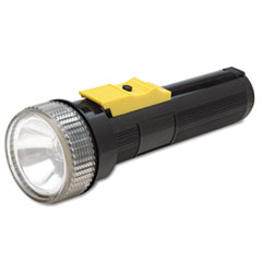 6230001631856, Watertight Flashlight, 2 D Batteries (Sold Separately), Black