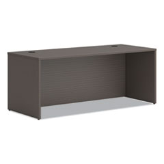 HON® Mod Desk Shell, 72" x 30" x 29", Slate Teak