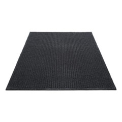 Genuine Joe Brush Tip Scraper Mat - Indoor, Outdoor - 60 Length x 36  Width x 0.40 Thickness - Rectangle - Rubber - Black