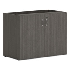 HON® Mod Storage Cabinet, 36w x 20d x 29h, Slate Teak