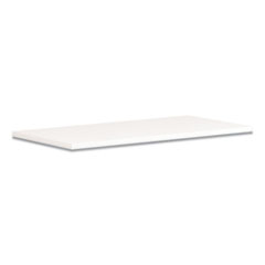HON® Coze Writing Desk Worksurface, Rectangular, 48" x 24", Designer White