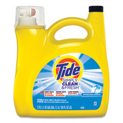Tide® Simply Clean and Fresh Laundry Detergent, Refreshing Breeze, 138 oz Bottle