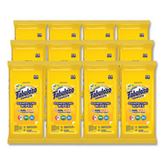 Fabuloso® Multi Purpose Wipes, Lemon, 7 x 7, 24/Pack, 12 Packs/Carton