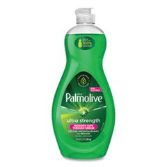 Ultra Palmolive® Dishwashing Liquid, Ultra Strength, Original Scent, 20 oz Bottle, 9/Ctn