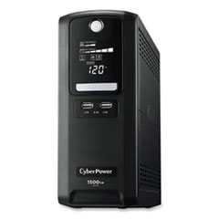 CyberPower® LX1500GU UPS Battery Backup, 10 Outlets, 1,500 VA, 890 J