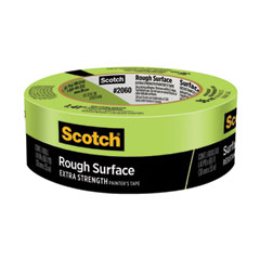Scotch® Rough Surface Extra Strength Painter's Tape, 3" Core, 1.41" x 60.1 yds, Green