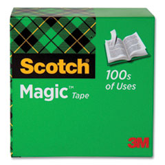 Scotch® Magic Tape Refill, 1" Core, 1" x 36 yds, Clear