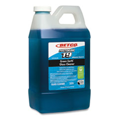 Betco® Fastdraw 19 Green Earth Glass Cleaner, Pleasant Scent, 2 L Bottle, 4/Carton
