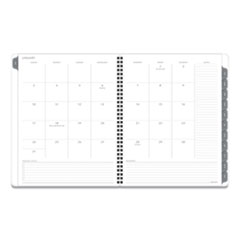 AT-A-GLANCE® Elevation Linen Weekly/Monthly Planner, 11 x 8.5, Charcoal Cover, 12-Month (Jan to Dec): 2023