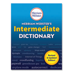 Merriam Webster® Intermediate Dictionary, Hardcover, 1,024 pages