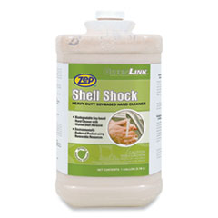Zep® Shell Shock Heavy Duty Soy-Based Hand Cleaner, Cinnamon, 1 gal Bottle, 4/Carton