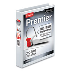 Cardinal® Premier Easy Open® ClearVue™ Locking Slant-D® Ring Binder