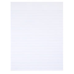 7530015167581, SKILCRAFT Writing Pad, Narrow Rule, 100 White 8.5 x 11 Sheets, Dozen
