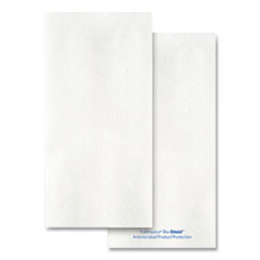 Hoffmaster® Bio-shield Dinner Napkins, 1-Ply, 17 x 17, 4.25 x 8.5 Folded, White, 300/Carton