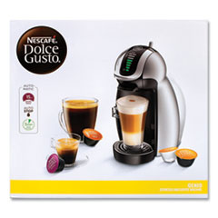 NESCAFÉ® Dolce Gusto® Genio 2 With Four Gusto Coffee and Rack Bundle, Black/Silver, Ships in 1-3 Business Days