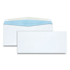 Quality Park™ Security Tint Business Envelope, #10, Commercial Flap, Gummed Closure, 4.13 x 9.5, White, 500/Box