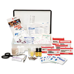 6545006561094, SKILCRAFT First Aid Kit, Industrial/Construction, 20-25 Person Kit, 250 Pieces, Metal Case