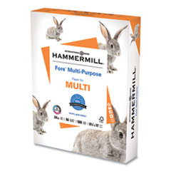 Hammermill® Fore Multipurpose Print Paper, 96 Bright, 24 lb, 8.5 x 11, White, 500 Sheets/Ream