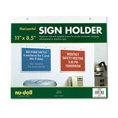 NuDell™ Acrylic Sign Holder