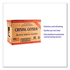 Crystal Geyser® Alpine Spring Water, 1 Gal Bottle, 6/Case