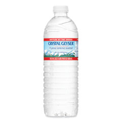 Crystal Geyser® Alpine Spring Water, 16.9 oz Bottle, 24/Carton, 84 Cartons/Pallet
