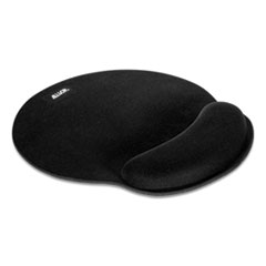 Allsop® MousePad Pro Memory Foam Mouse Pad with Wrist Rest, 9 x 10, Black