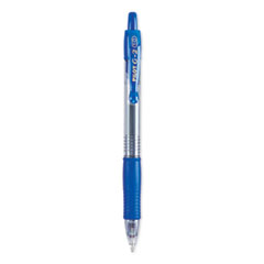 Pilot® G2 Premium Gel Pen Convenience Pack, Retractable, Bold 1 mm, Blue Ink, Smoke/Blue Barrel, 36/Pack
