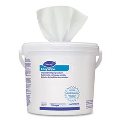 Diversey™ Easywipe Disposable Wiping Refill, 8.63 x 24.88, White, 125/Bucket, 6/Carton