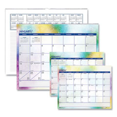 House of Doolittle™ Recycled Cosmos Wall Calendar, Cosmos Artwork, 14.88 x 12, White/Blue/Multicolor Sheets, 12-Month (Jan to Dec): 2022