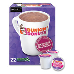 Dunkin Donuts® Milk Chocolate Hot Cocoa K-Cup Pods, 22/Box
