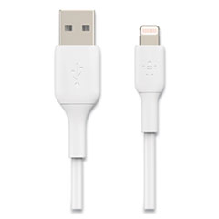 Belkin® BOOST CHARGE Apple Lightning to USB-A ChargeSync Cable, 9.8 ft, White