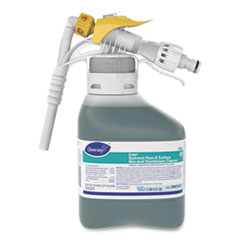 Diversey™ Crew Restroom Floor/Surface Non-Acid Disinfectant Cleaner, Fresh, 1.5 L Bottle, 2/Carton