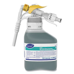 Diversey™ Crew Restroom Floor/Surface Non-Acid Disinfectant Cleaner, Fresh, 50.7 oz Bottle, 2/Carton
