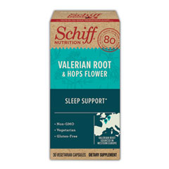Schiff® Valerian Root and Hops Flower Sleep Support, 30 Count