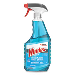 Windex® Glass Cleaner with Ammonia-D, 32oz Capped Bottle with Trigger, 12/Carton