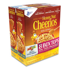 Cheerios® Honey Nut Cereal, 27.5 oz Box, 2/Pack