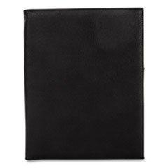 Bond Street, Ltd. Faux-Leather Padfolio, 9 x 12 Pad, 9.75 x 12.5, Black