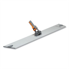 Coastwide Professional™ Wet/Dry Microfiber Mop Frame, 22" x 3.15", Aluminum/Plastic, Gray/Orange
