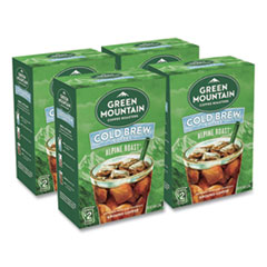 Green Mountain Coffee® Alpine Roast Cold Brew SteePack Filters, 4.23 oz SteePack, 2/Pack