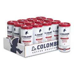 La Colombe® Cold Brew Draft Latte, Triple Shot, 9 oz Can, 12/Carton