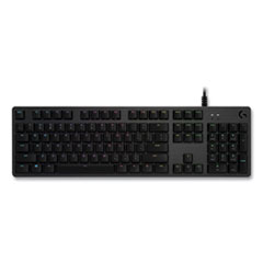 Logitech® G512 LIGHTSYNC RGB Mechanical Gaming Keyboard, Carbon, GX Brown Tactile