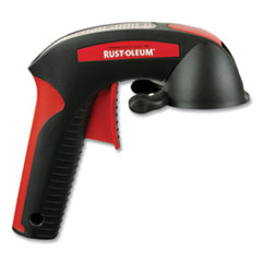 Rust-Oleum® Comfort Grip Universal Spray Paint Gun, For Standard Spray Paint Cans, Pistol Grip, Black/Red