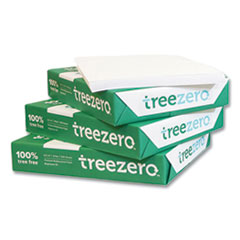 TreeZero™ 100% Tree-Free Paper, 92 Bright, 20 lb, 8.5 x 11, White, 500 Sheets/Ream, 3 Reams/Carton