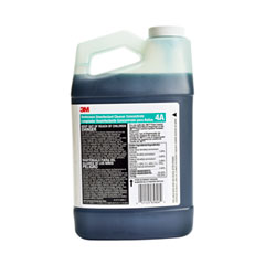 3M™ Bathroom Disinfectant Cleaner Concentrate 4A, Baby Powder Scent, 0.5 gal Bottle, 4/Carton