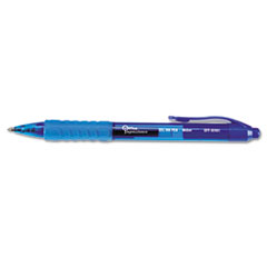 Office Impressions® Clear Barrel Retractable Gel Ink Roller Ball Pen