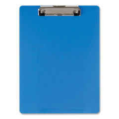Officemate Recycled Plastic Clipboard, Holds 8.5 x 11 Sheets, Blue