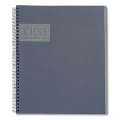 Oxford™ Idea Collective Professional Notebook, 1-Subject, Medium/College Rule, Gray Cover, (80) 11 x 8.25 Sheets