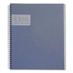 Oxford™ Idea Collective Action Notebook, Action Ruled, Gray Cover, 11 x 8.25, 80 Sheets