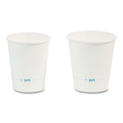 Perk™ White Paper Hot Cups, 8 oz, 50/Pack